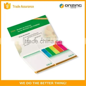 Custom Memo Writing Pad for Business With PET Page Marker thumbnail-4