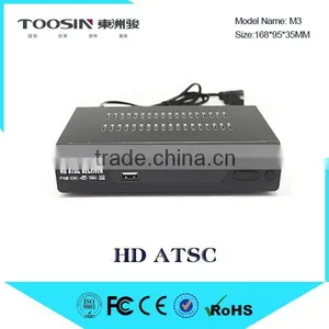 2016 Cheapest Good Quality China Sipplier Digital tv Converter Set Top Box ATSC Receiver for More Country Market thumbnail-2