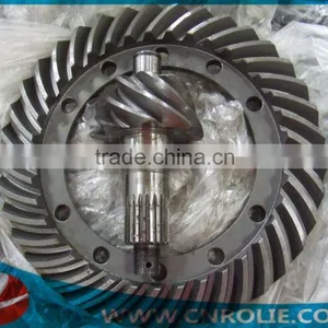 Steel Material Transmission Gear MF 135 With Ratio 6:37 Oem 1885317 Crown Wheel Pinion for Tractor thumbnail-3