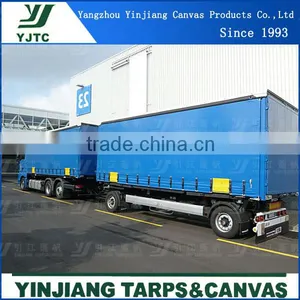 Waterproof PVC Coated Tarpaulin For Truck Side Curtains thumbnail-1