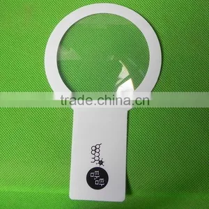 Popular High Quality Cute Appearance Plastic Bookmark Magnifying Glass Tuler thumbnail-1