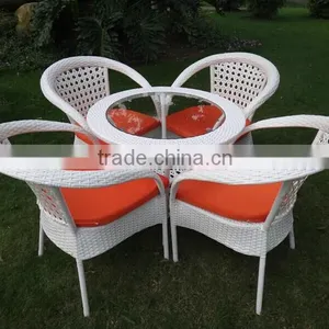 Wicker Rattan Coffee Table and Chair/ Patio Tea Set/ Bistro Set thumbnail-1