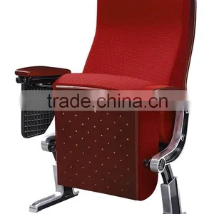 Plastic Folding Fabric Cinema Chair With Writing Pad YA-318 thumbnail-6