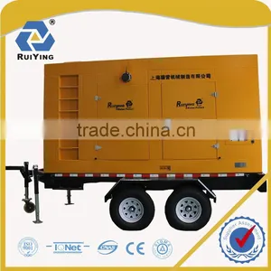 50hz 24kw 30kva Trailer Type Diesel Generator thumbnail-1