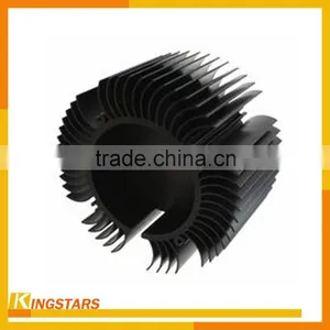 LED Anodizing Round Aluminum Cold Forging Heat Sink thumbnail-1