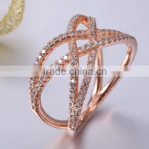 Rose Gold Napkin Ring 925 Sterling Silver Genuine Amethyst Ring thumbnail-2