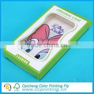 Brand Name Cell Phone Case Package With Transparent Window thumbnail-3