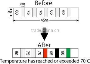 Sticker Type Small Thermometer Sensor / 5 Level thumbnail-1