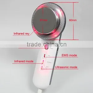 3 in 1 EMS Ultrasonic Heat Infrared Facial Beauty Machine thumbnail-3