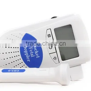 Fetal Heart Rate Monitor Type Pocket Portable Pregnant Low Price Color Ultrasonic Diagnostic Baby Heart Beat Fetal Doppler thumbnail-2