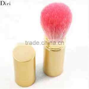 Luxury Golden Private Label Retractable Make up Cosmetics Brush Vegan Powder Brush thumbnail-4