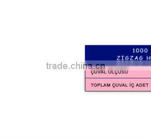 Normal Or Perforated (Precut) Zig Zag Cotton Wool 1000 Gram thumbnail-1