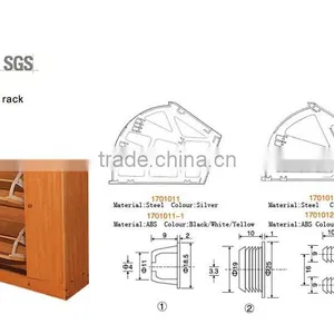 Simple Design Shoes Rack Hardware Shoes Rack Fittings thumbnail-1