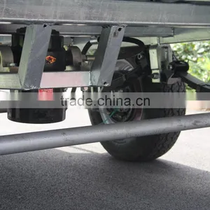Galvanised 10x6 Tandem 3 Ton Hydraulic Tipper Tipping Box Trailer(Brand New Farm Uses) thumbnail-5