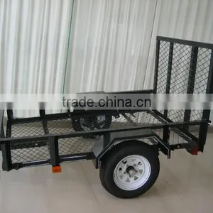 Powder Coated Utility Trailer/ATV Trailer /Landscap Trailer/car Trailer thumbnail-1