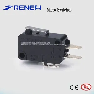RV-161-1C25 Short Hinge Lever Type 16a 250v Micro Switch thumbnail-2