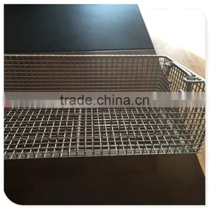 Qiangyu 2017 Hot Sale Stainless Steel Wire Mesh Kitchen Basket thumbnail-5