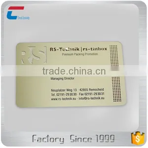 Gold Metal Business Card Printer thumbnail-6