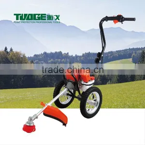 Single Hand Push Brush Cutter Machine thumbnail-1