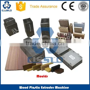 CE STANDARD HIGH PERFORMANCE WOOD PLASTIC DOOR BOARD EXTRUSION LINE thumbnail-2