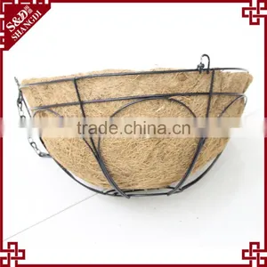 S&D Eco-friendly Antique Hot Sale Ceramic Home Decor Artificial Flower Hanging Baskets thumbnail-5