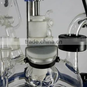 1-100L High Vacuum Pharmaceutical Mixing Jacketed Glass Chemical Reactor thumbnail-4