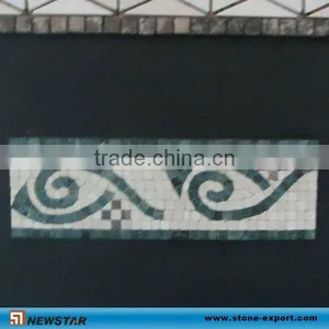 Cut-to-size Decoration White Marble Mosaic thumbnail-1