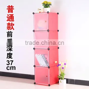 Home Wardrobe Colorful Four Floors Square WardrobeCreative Wardrobe Receive Frame thumbnail-1