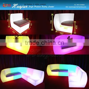 Lounge Design Sofa / Glowing Led Sofa / Mobilier Lumineux /color Changing LED Furniture thumbnail-1