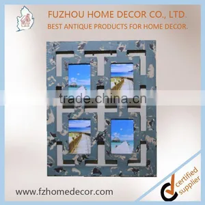Fashion MDF Multi Window Photo Frame With Camouflage Colour for Family thumbnail-2