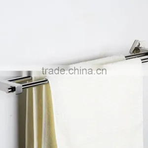 Bathroom Items Stianless Steel Double Bars Wall Mounted Towel Bar BSCI thumbnail-2