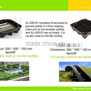 SOL Good Design Rooftop Green Wall Planter French Garden Pots Roof Garden Planter Planter thumbnail-2