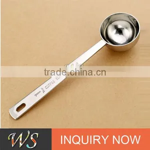 WS-SP001 Food Grade Certificated Qualify Stainless Steel Coffee Spoon Coffee Measuring Spoon With Clip and Customizing Design thumbnail-4