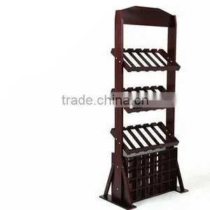 Best-selling Color Painting Large Wooden Wine Rack thumbnail-5