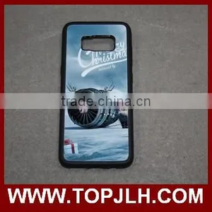 Soft Silicone Cover Sublimation 2D Cases for Samsung S8 thumbnail-1