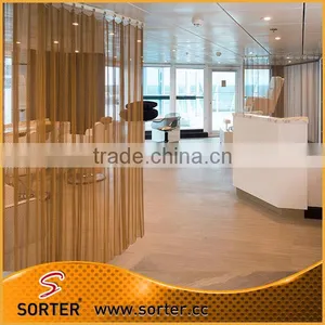 Luxury Metal Wire Mesh Curtain for Room Divider thumbnail-1