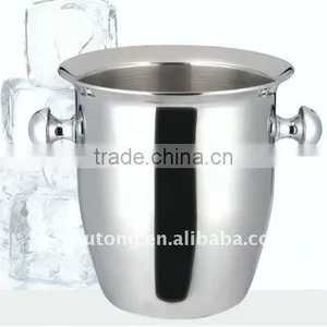 Starred Hotel Guest Room Stainless Steel Ice Bucket thumbnail-1