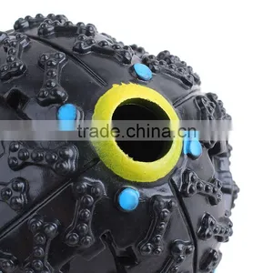 The Dog Sound Strange Leaking Water Ball Hard Rubber Ball 7.5cm Small Dog Pet Lienteric Tooth Chew Toy. thumbnail-2
