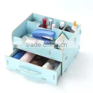 Cosmetics Storage Box DIY Desktop Storage Box Creative Storage Box thumbnail-1