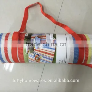 Outdoor Camping Beach Protable Multicolor Waterproof Picnic Mat Pocket Blanket thumbnail-3