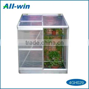 PC Board Aluminium Garden Greenhouse With Base thumbnail-1
