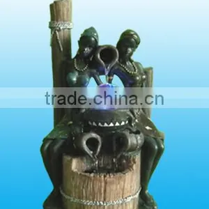 Polyresin Resin Naked Lady Fountain thumbnail-1