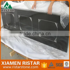 High Quality Mongolian Black Granite for Kitchen Countertop thumbnail-1
