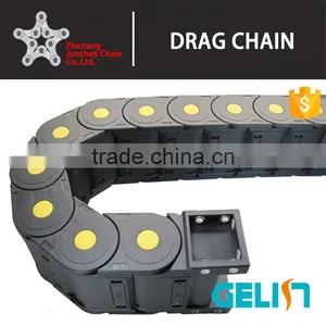 High Speed Cnc Cable Chain Flexible Plastic Electric Pipe Made in China Bridge Type Cable Wire Tracks Drag Chains thumbnail-5