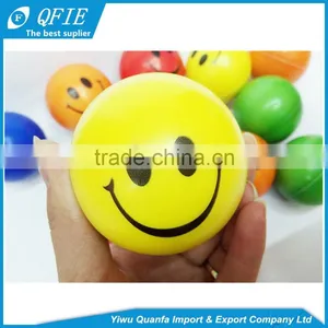 High Quality 5cm Soft Foam PU Emoji Anti Stress Ball for Promotional Toys thumbnail-6