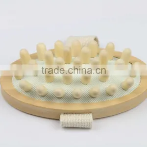 1 x Wooden Hand Held Massager Legs Thighs Arms Belly Anti Cellulite Slimming thumbnail-1