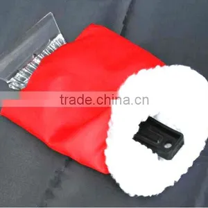 Red/blue Car Ice Scraper With Mitt/glove thumbnail-1