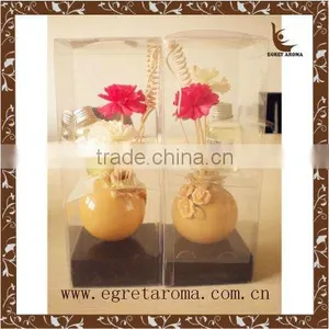 EA3-1354 2015 New Style Fashion Decorative Glass Bottle Reed Diffuser Aroma Flower Diffuser thumbnail-2