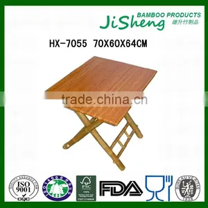 Custom Small Bamboo Outdoor Furniture Garden Folding Table thumbnail-1