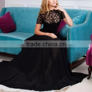 Formal Lace Prom Gown Party Cocktail Sexy Long Evening Wedding Maxi Dress thumbnail-4